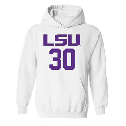LSU - NCAA Women's Basketball : Jada Richard - Classic Shersey Hooded Sweatshirt-0