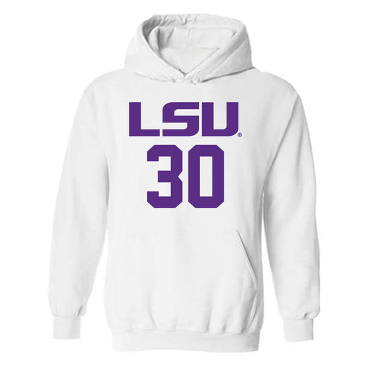 LSU - NCAA Women's Basketball : Jada Richard - Classic Shersey Hooded Sweatshirt-0