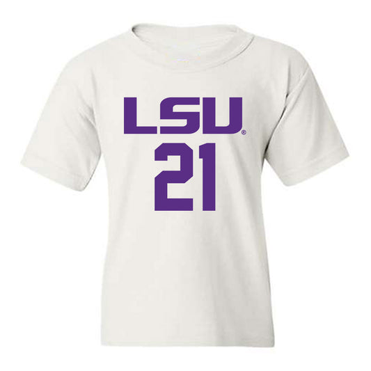 LSU - NCAA Women's Basketball : Chloe Larry - Classic Shersey Youth T-Shirt-0