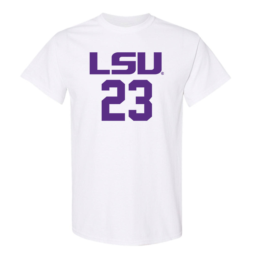LSU - NCAA Women's Basketball : MiLaysia Fulwiley - Classic Shersey T-Shirt-0