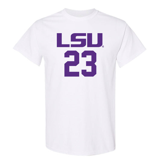 LSU - NCAA Women's Basketball : MiLaysia Fulwiley - Classic Shersey T-Shirt-0