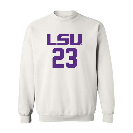 LSU - NCAA Women's Basketball : MiLaysia Fulwiley - Classic Shersey Crewneck Sweatshirt-0