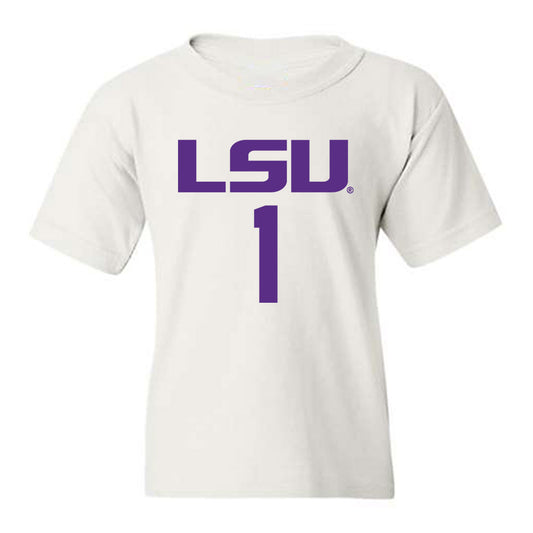 LSU - NCAA Men's Basketball : Mike Nwoko - Classic Shersey Youth T-Shirt-0