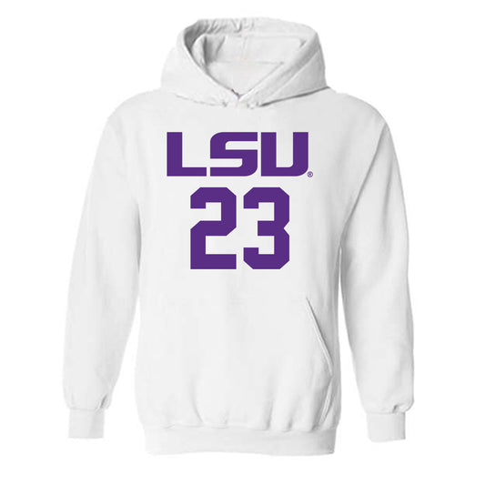 LSU - NCAA Women's Basketball : MiLaysia Fulwiley - Classic Shersey Hooded Sweatshirt-0