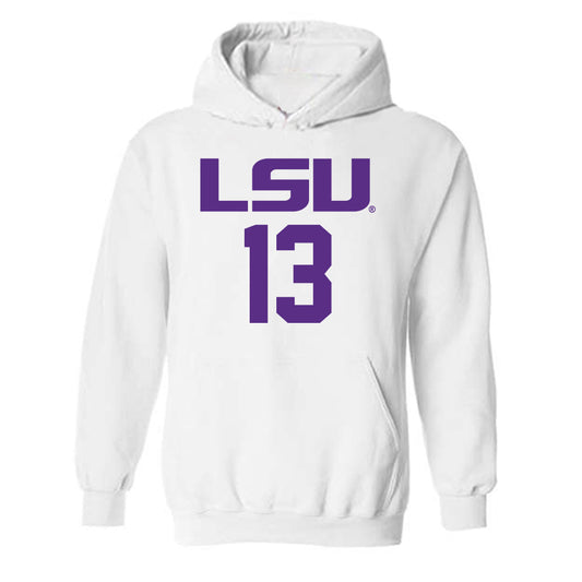 LSU - NCAA Women's Basketball : Kate Koval - Classic Shersey Hooded Sweatshirt-0