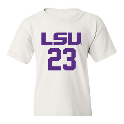 LSU - NCAA Women's Basketball : MiLaysia Fulwiley - Classic Shersey Youth T-Shirt-0