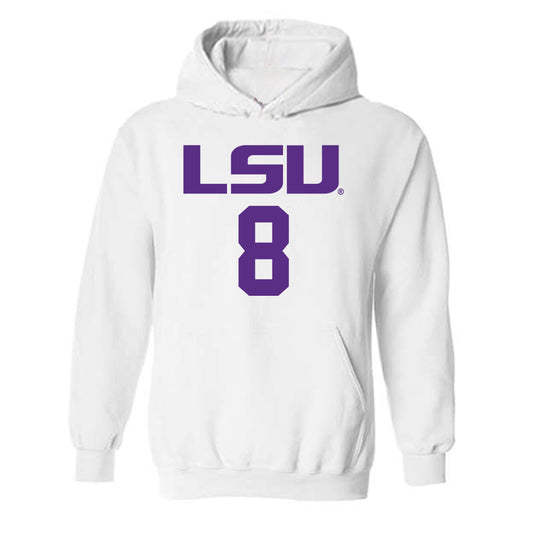 LSU - NCAA Women's Basketball : Jada Williams - Classic Shersey Hooded Sweatshirt-0