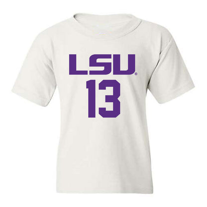 LSU - NCAA Men's Basketball : Matthew Gilhool - Classic Shersey Youth T-Shirt-0