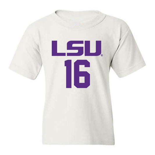 LSU - NCAA Women's Basketball : Kailyn Gilbert - Classic Shersey Youth T-Shirt-0