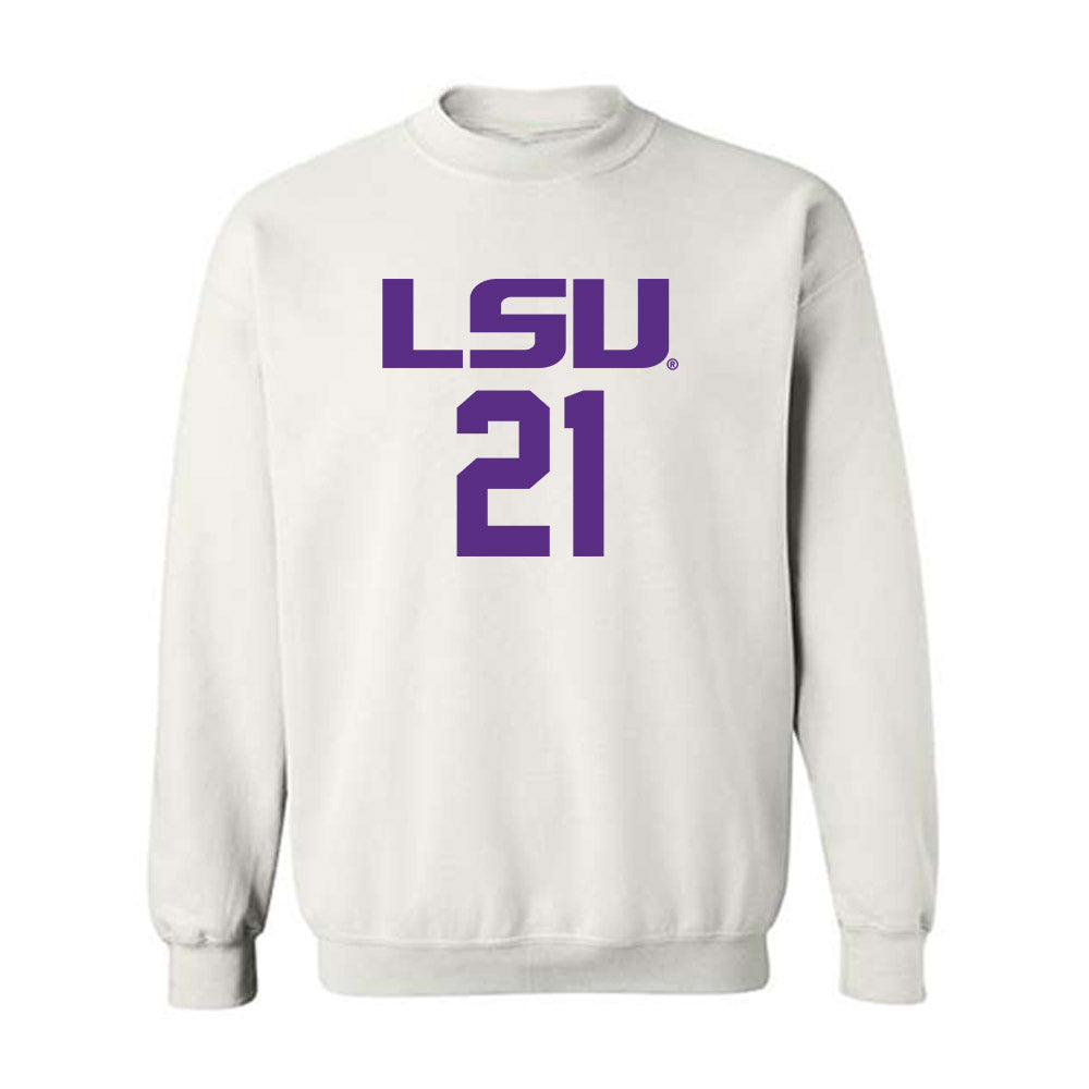 LSU - NCAA Women's Basketball : Chloe Larry - Classic Shersey Crewneck Sweatshirt-0