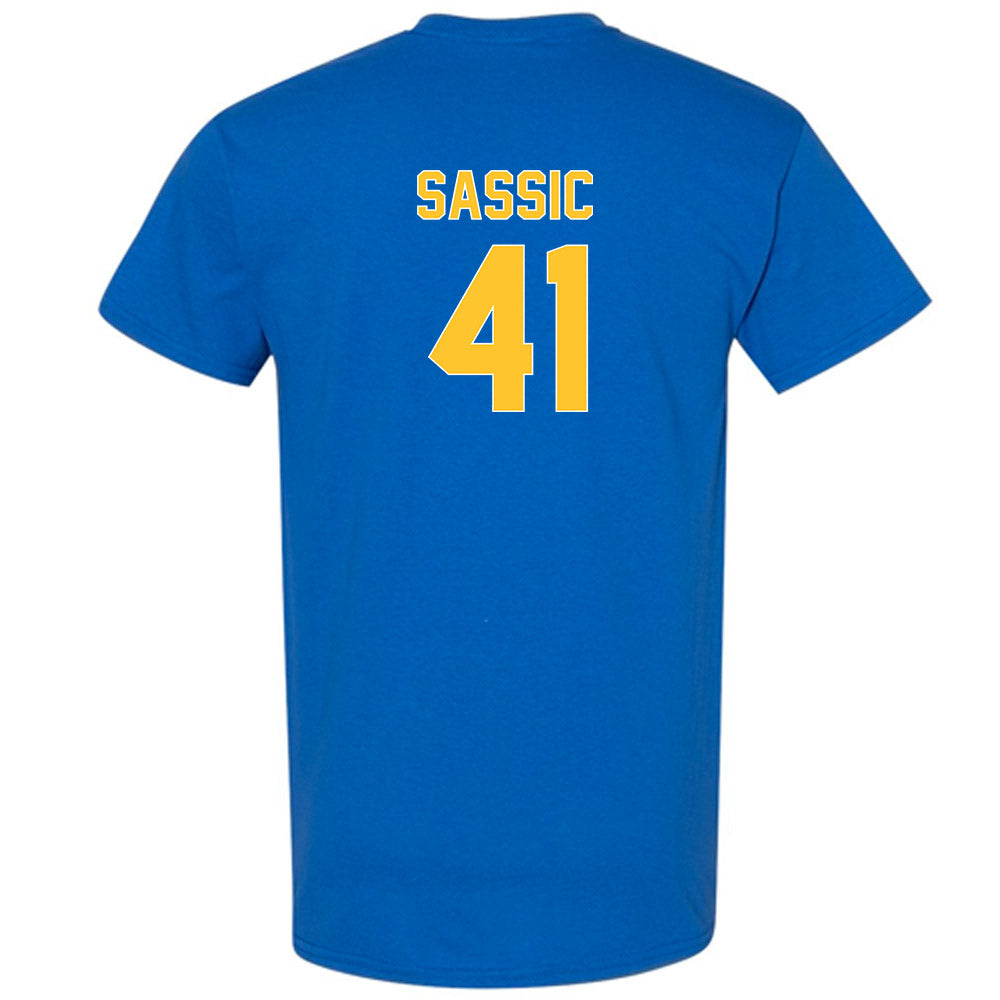 Pittsburgh - NCAA Football : Jake Sassic - Generic Shersey T-Shirt-1