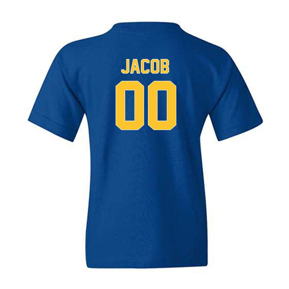 Pittsburgh - NCAA Baseball : Jordan Jacob - Generic Shersey Youth T-Shirt-1