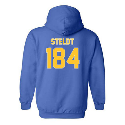 Pittsburgh - NCAA Wrestling : Tristan Steldt - Generic Shersey Hooded Sweatshirt-1