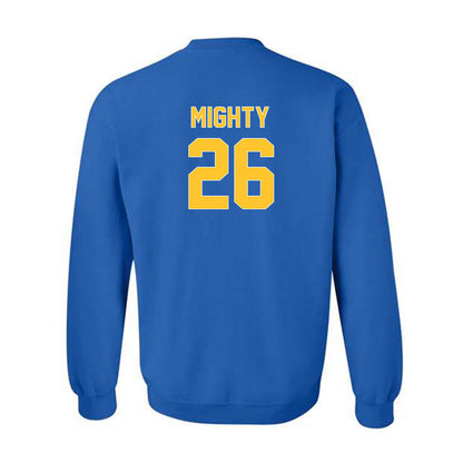 Pittsburgh - NCAA Men's Basketball : Armani Mighty - Generic Shersey Crewneck Sweatshirt-1