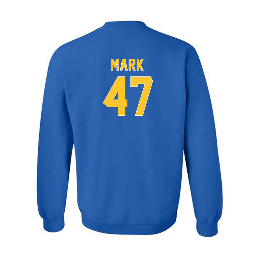 Pittsburgh - NCAA Football : Jaxson Mark - Generic Shersey Crewneck Sweatshirt-1