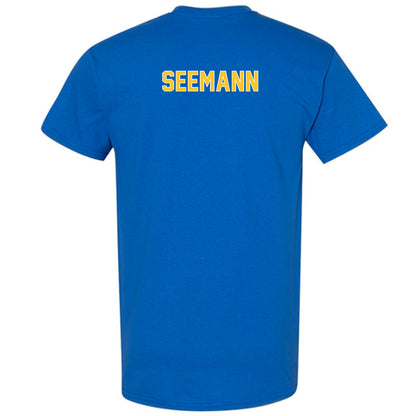 Pittsburgh - NCAA Cheerleading : Owen Seemann - Generic Shersey T-Shirt-1
