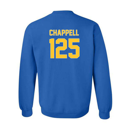 Pittsburgh - NCAA Wrestling : Tyler Chappell - Generic Shersey Crewneck Sweatshirt-1