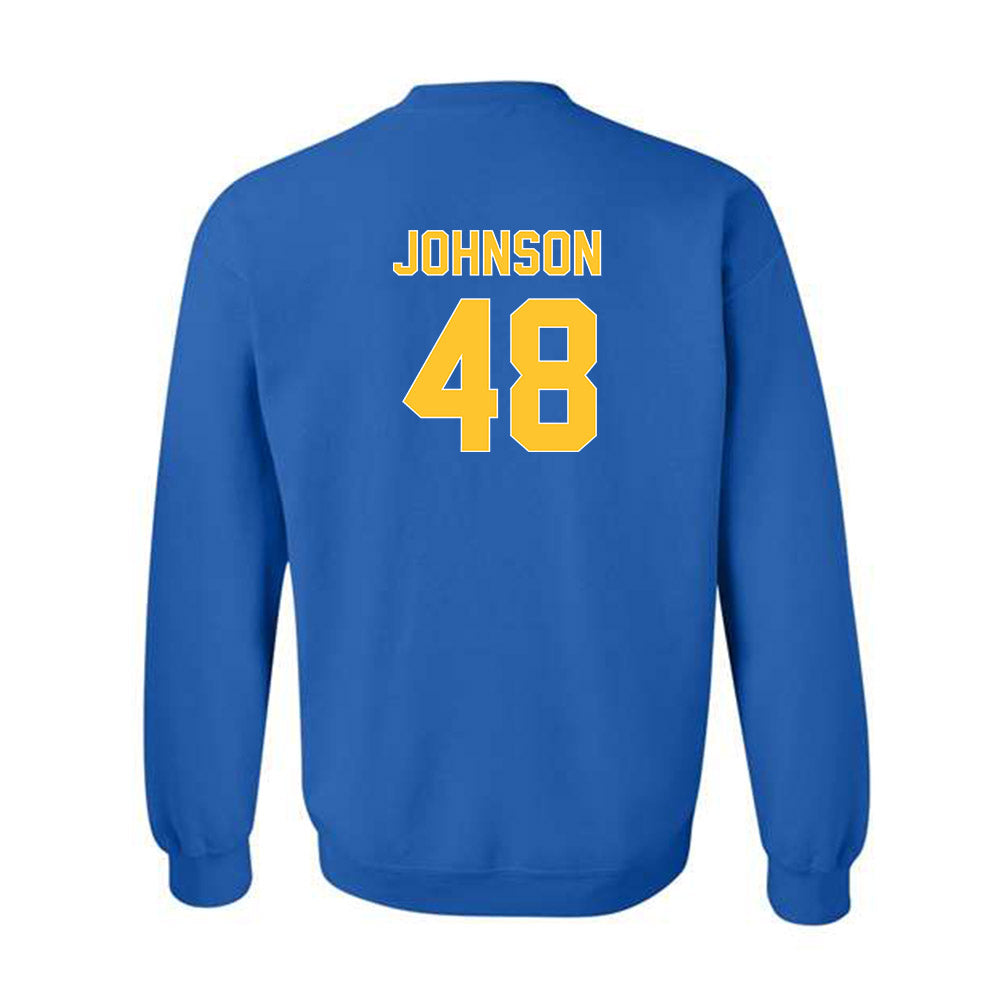 Pittsburgh - NCAA Football : Desmond Johnson - Generic Shersey Crewneck Sweatshirt-1