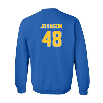 Pittsburgh - NCAA Football : Desmond Johnson - Generic Shersey Crewneck Sweatshirt-1