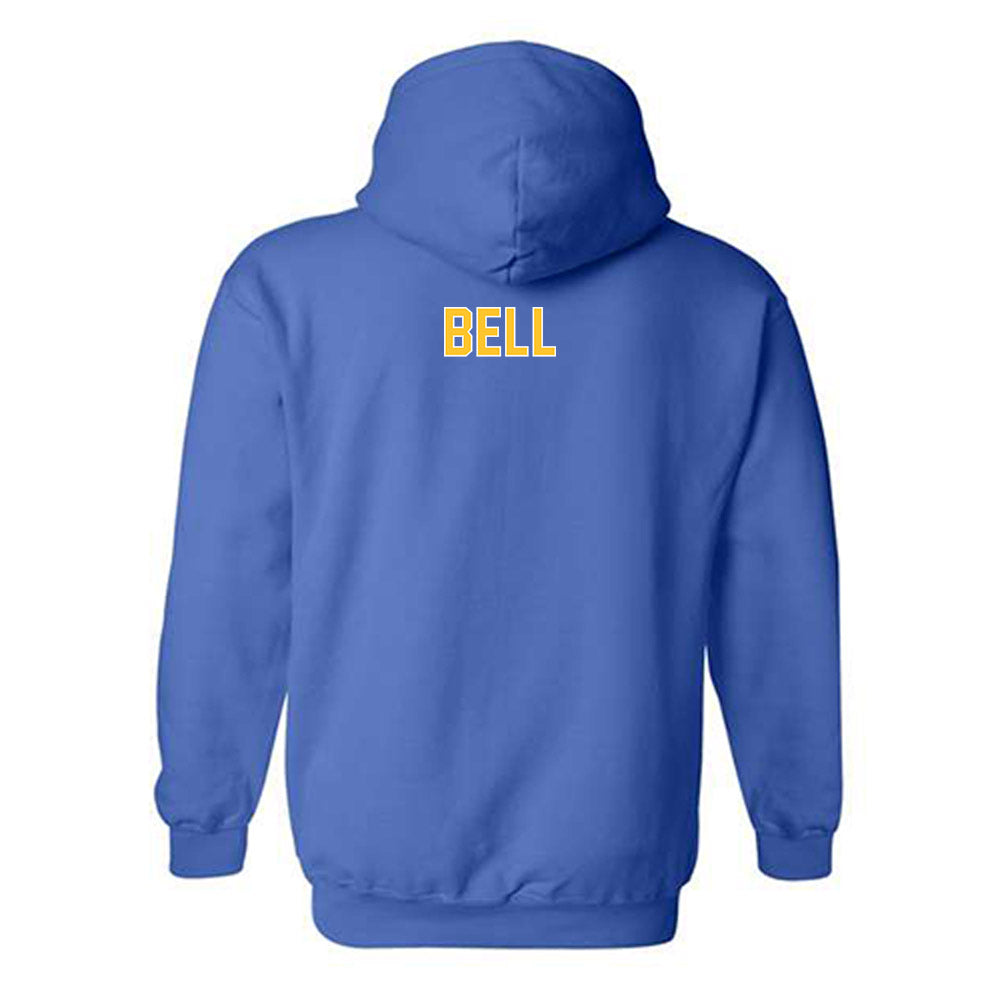 Pittsburgh - NCAA Women's Gymnastics : Madi Bell - Generic Shersey Hooded Sweatshirt-1