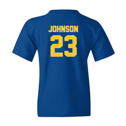 Pittsburgh - NCAA Women's Basketball : Mikayla Johnson - Generic Shersey Youth T-Shirt-1