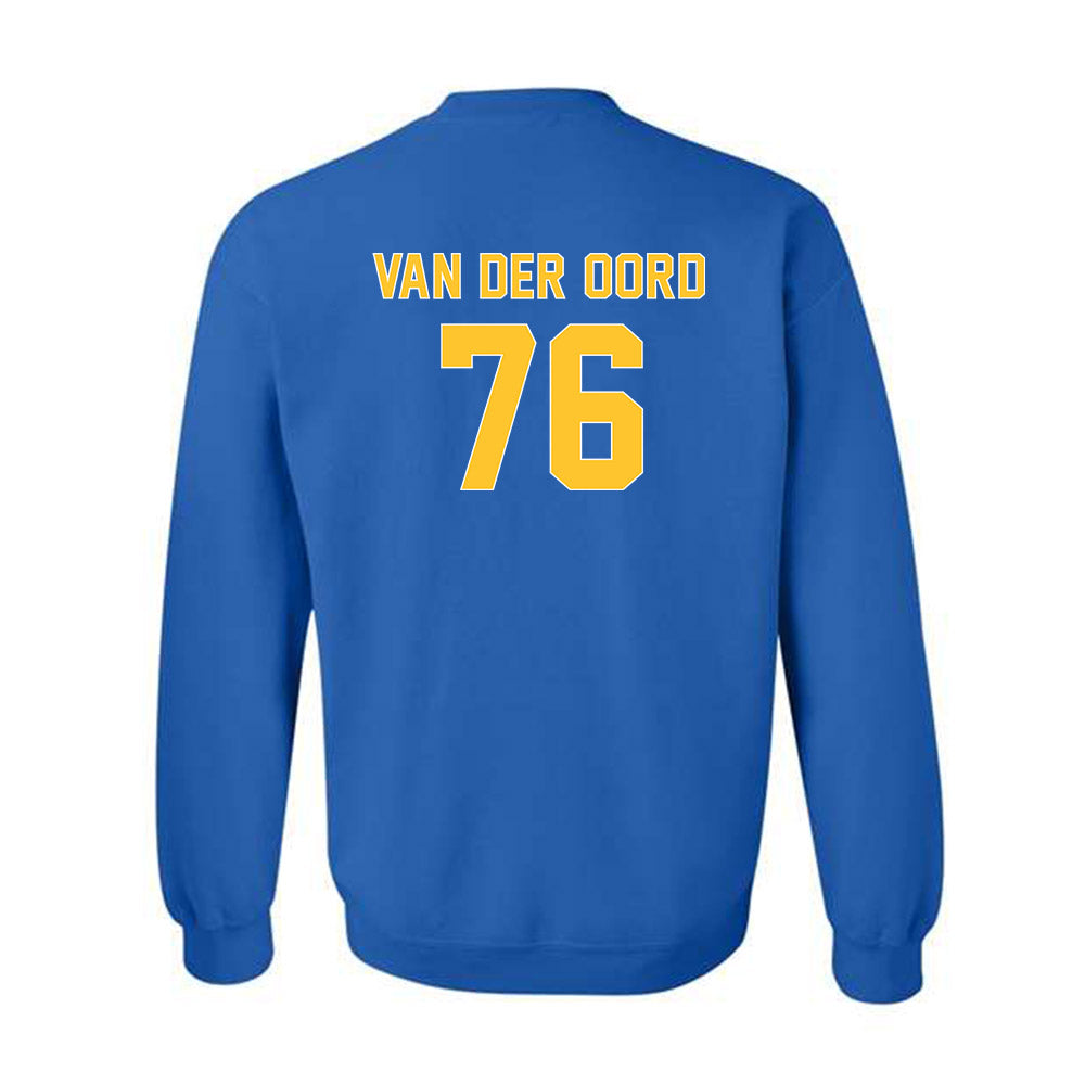 Pittsburgh - NCAA Football : Michael Van der Oord - Generic Shersey Crewneck Sweatshirt-1