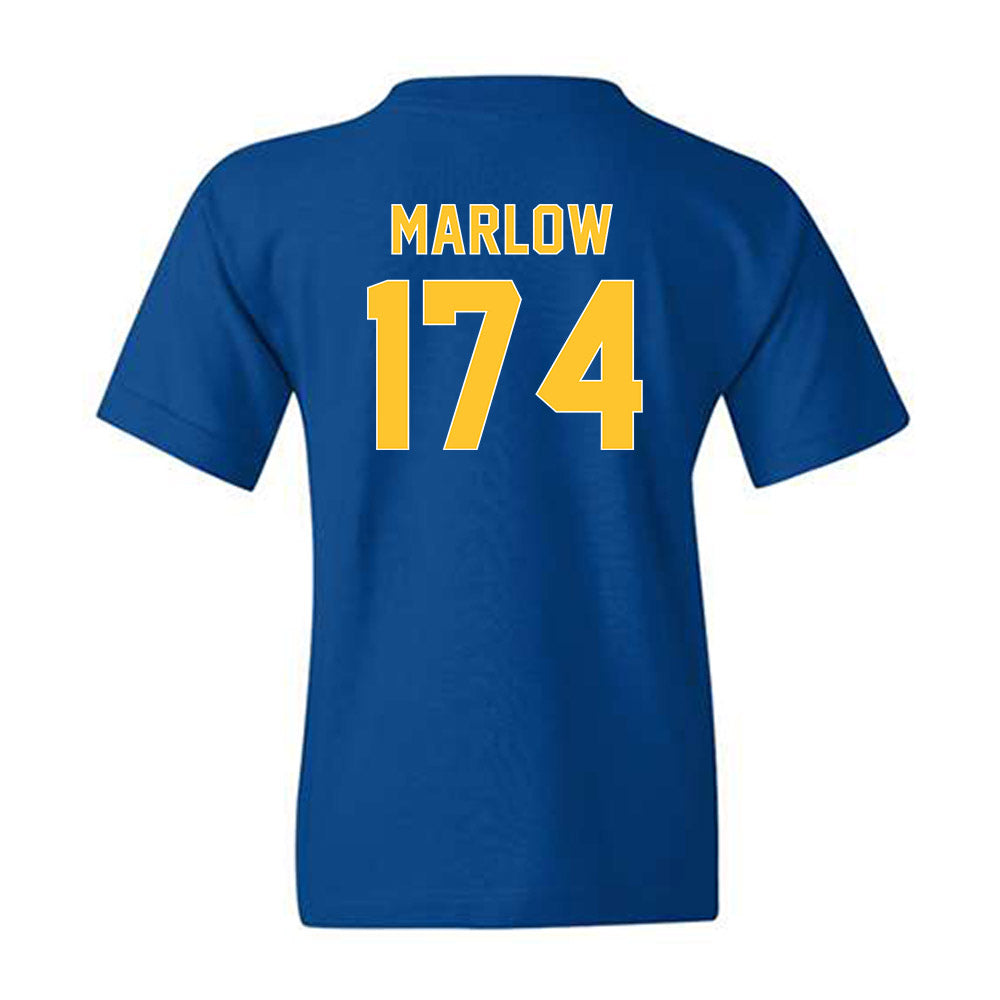 Pittsburgh - NCAA Wrestling : Bode Marlow - Generic Shersey Youth T-Shirt-1