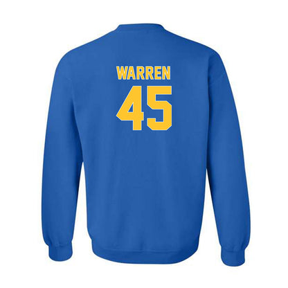 Pittsburgh - NCAA Football : Jeremiah Warren - Generic Shersey Crewneck Sweatshirt-1