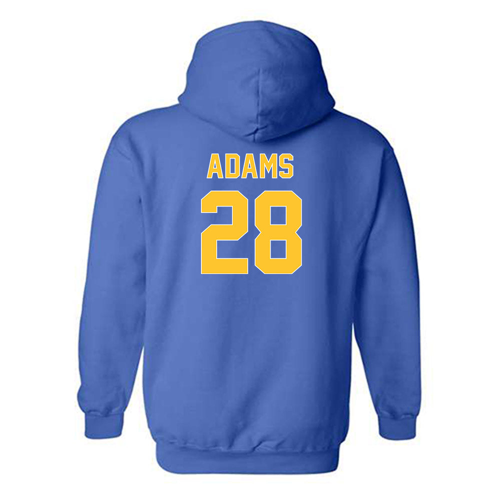 Pittsburgh - NCAA Baseball : JT Adams - Generic Shersey Hooded Sweatshirt-1