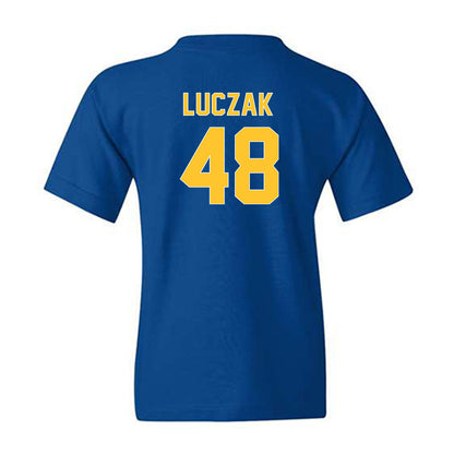 Pittsburgh - NCAA Baseball : Andrew Luczak - Generic Shersey Youth T-Shirt-1