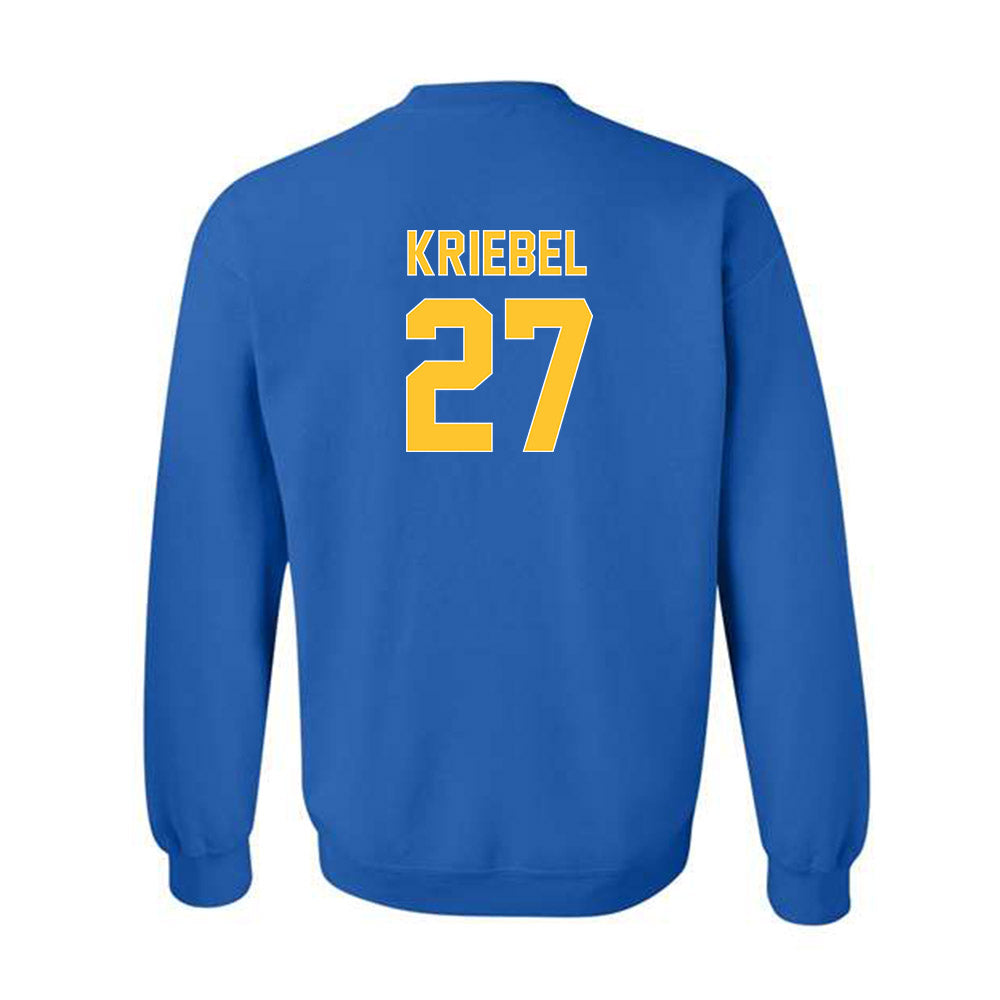 Pittsburgh - NCAA Baseball : Chase Kriebel - Generic Shersey Crewneck Sweatshirt-1