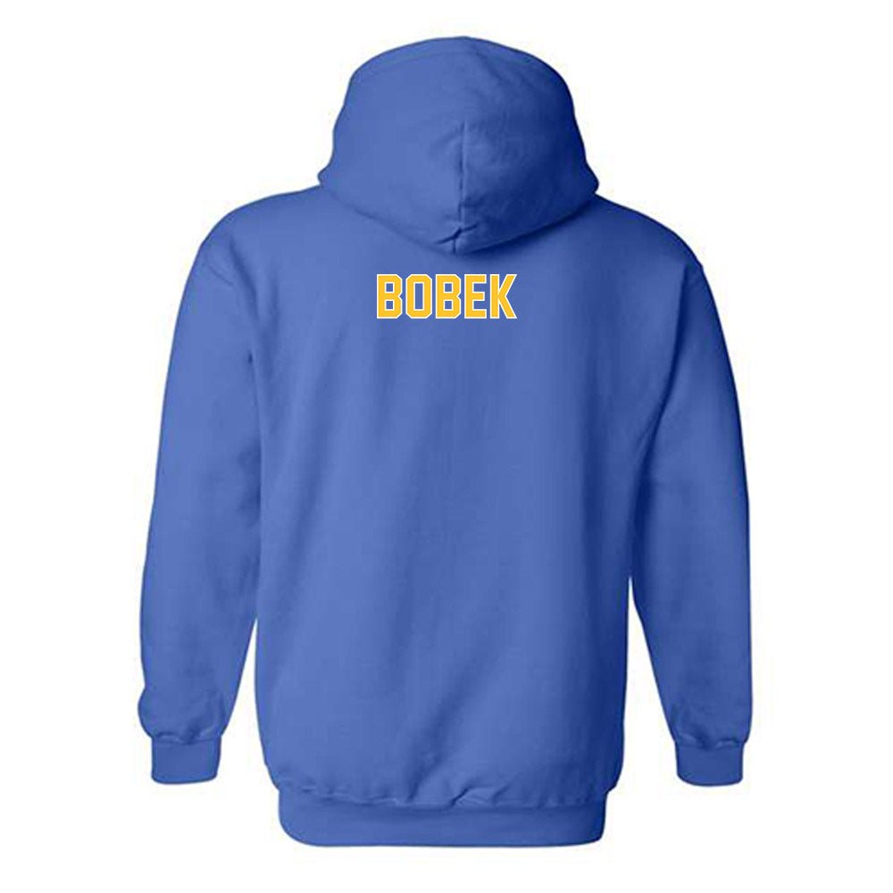 Pittsburgh - NCAA Women's Gymnastics : Layla Bobek - Generic Shersey Hooded Sweatshirt-1