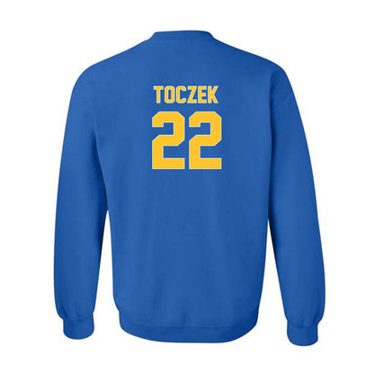 Pittsburgh - NCAA Softball : Addison Toczek - Generic Shersey Crewneck Sweatshirt-1