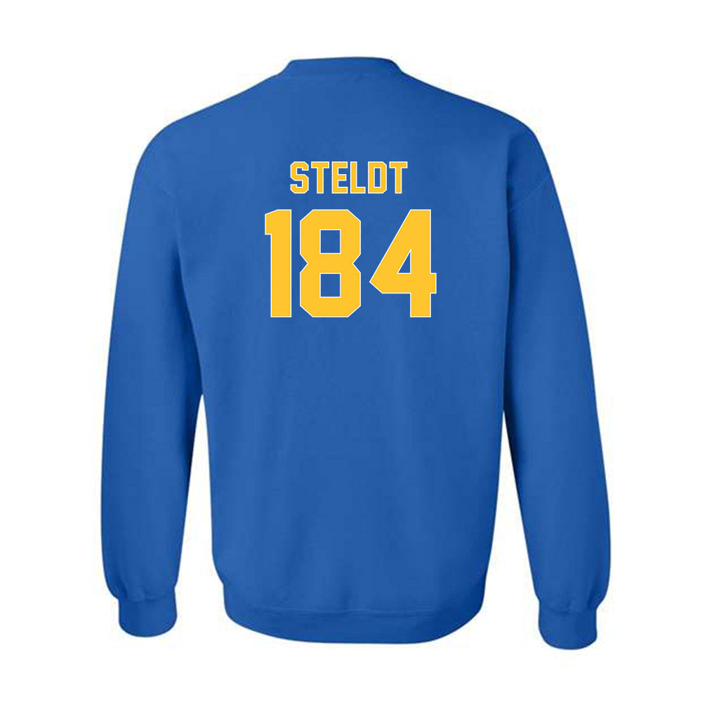 Pittsburgh - NCAA Wrestling : Tristan Steldt - Generic Shersey Crewneck Sweatshirt-1