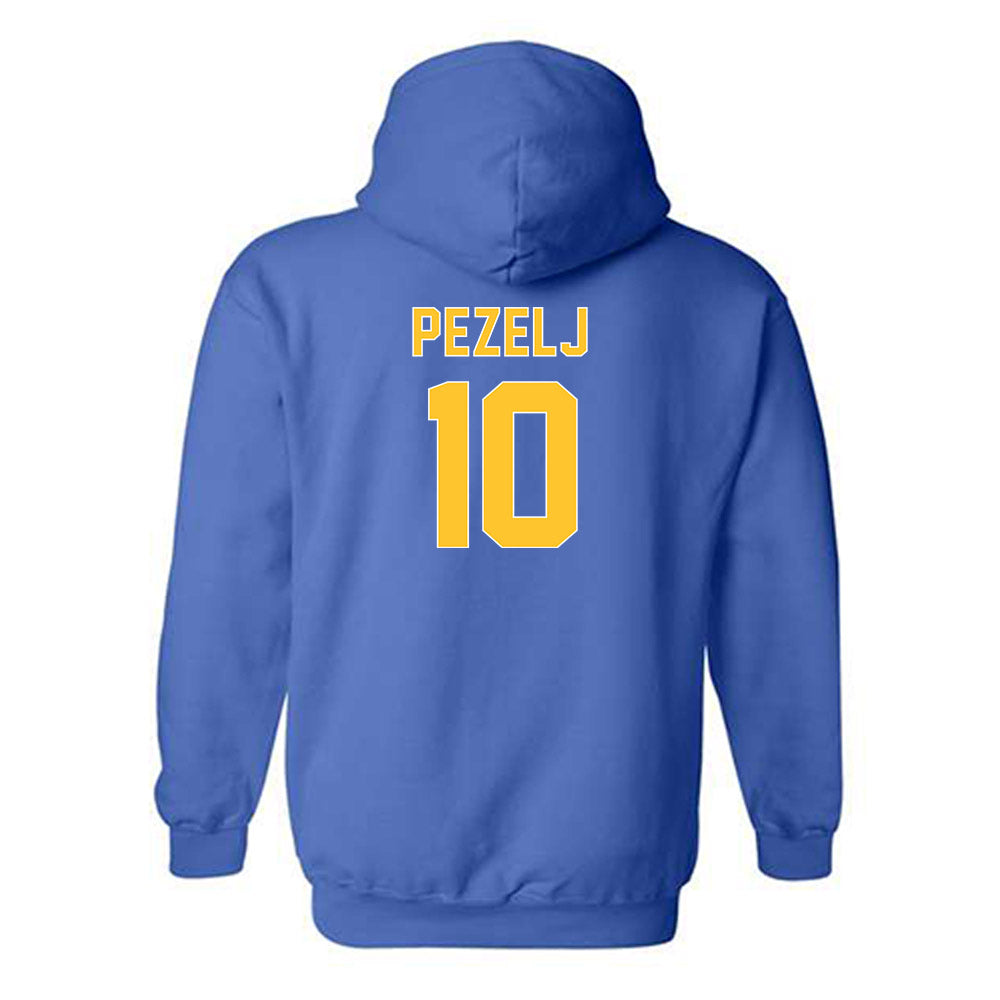 Pittsburgh - NCAA Women's Volleyball : Marina Pezelj - Generic Shersey Hooded Sweatshirt-1