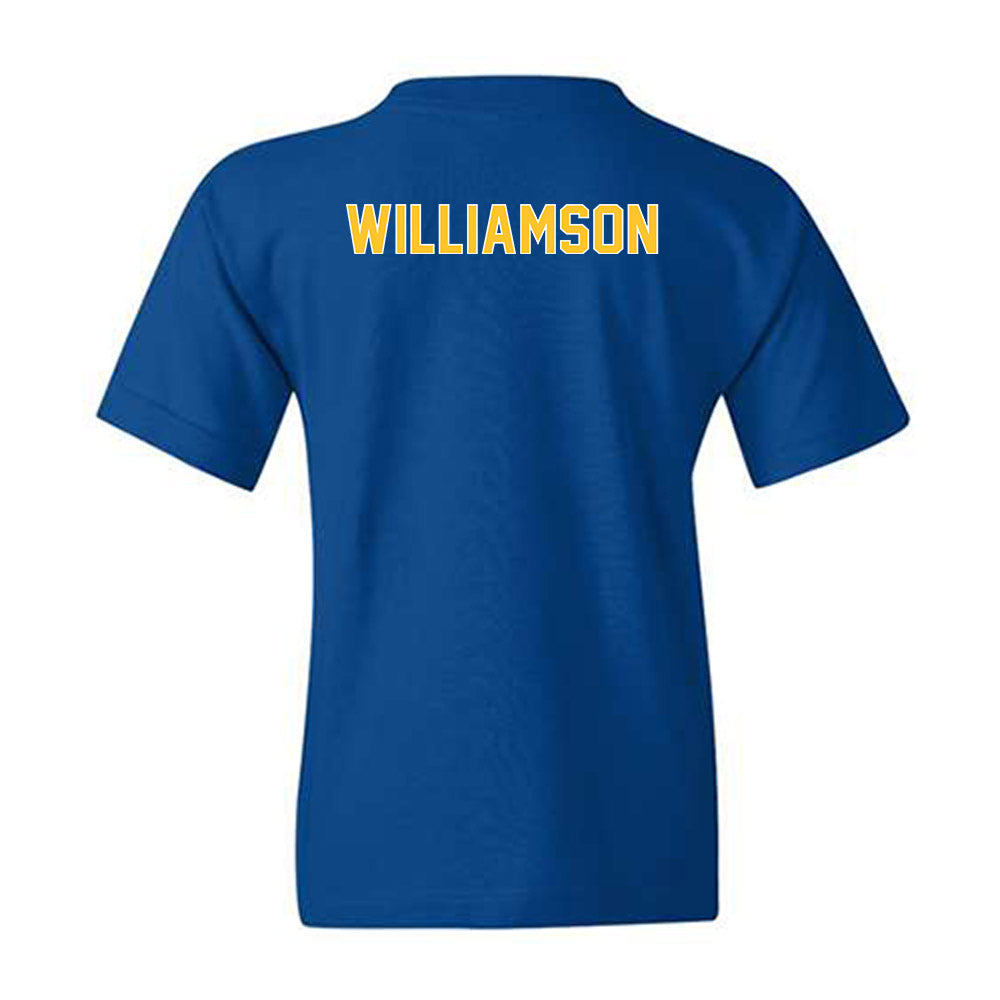 Pittsburgh - NCAA Women's Gymnastics : Dara Williamson - Generic Shersey Youth T-Shirt-1