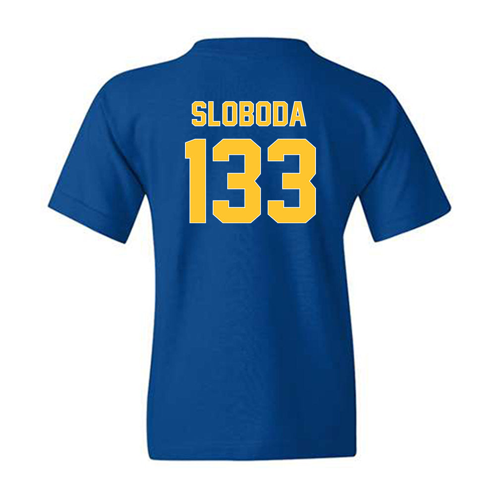 Pittsburgh - NCAA Wrestling : Santino Sloboda - Generic Shersey Youth T-Shirt-1