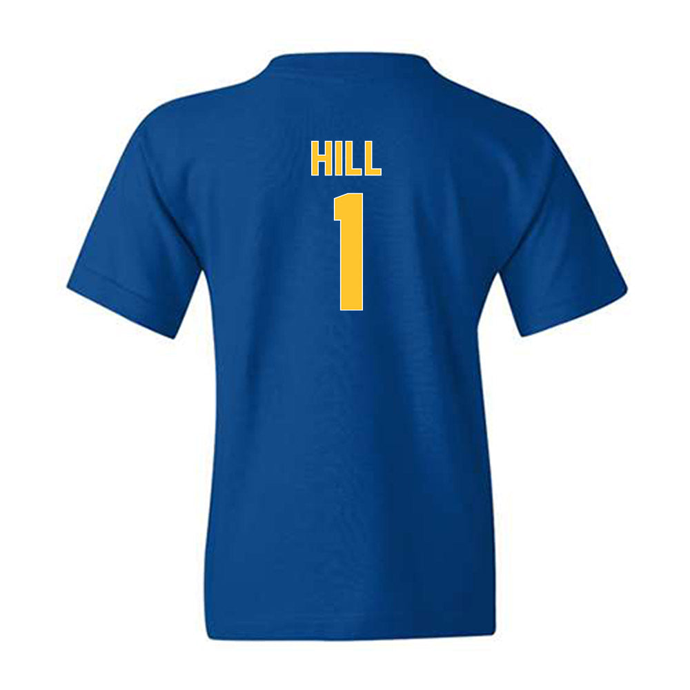 Pittsburgh - NCAA Women's Basketball : Maysen Hill - Generic Shersey Youth T-Shirt-1