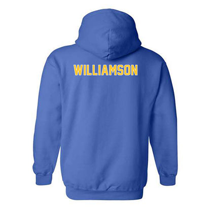 Pittsburgh - NCAA Women's Gymnastics : Dara Williamson - Generic Shersey Hooded Sweatshirt-1