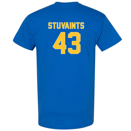 Pittsburgh - NCAA Football : Valdez Stuvaints - Generic Shersey T-Shirt-1