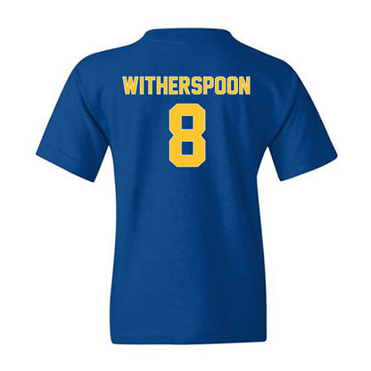 Pittsburgh - NCAA Men's Basketball : Omari Witherspoon - Generic Shersey Youth T-Shirt-1