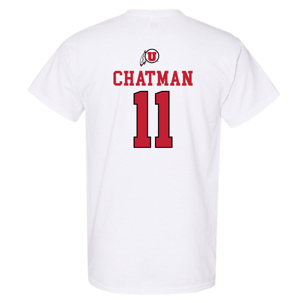 Utah - NCAA Men's Basketball : Taison Chatman - Sports Shersey T-Shirt-1