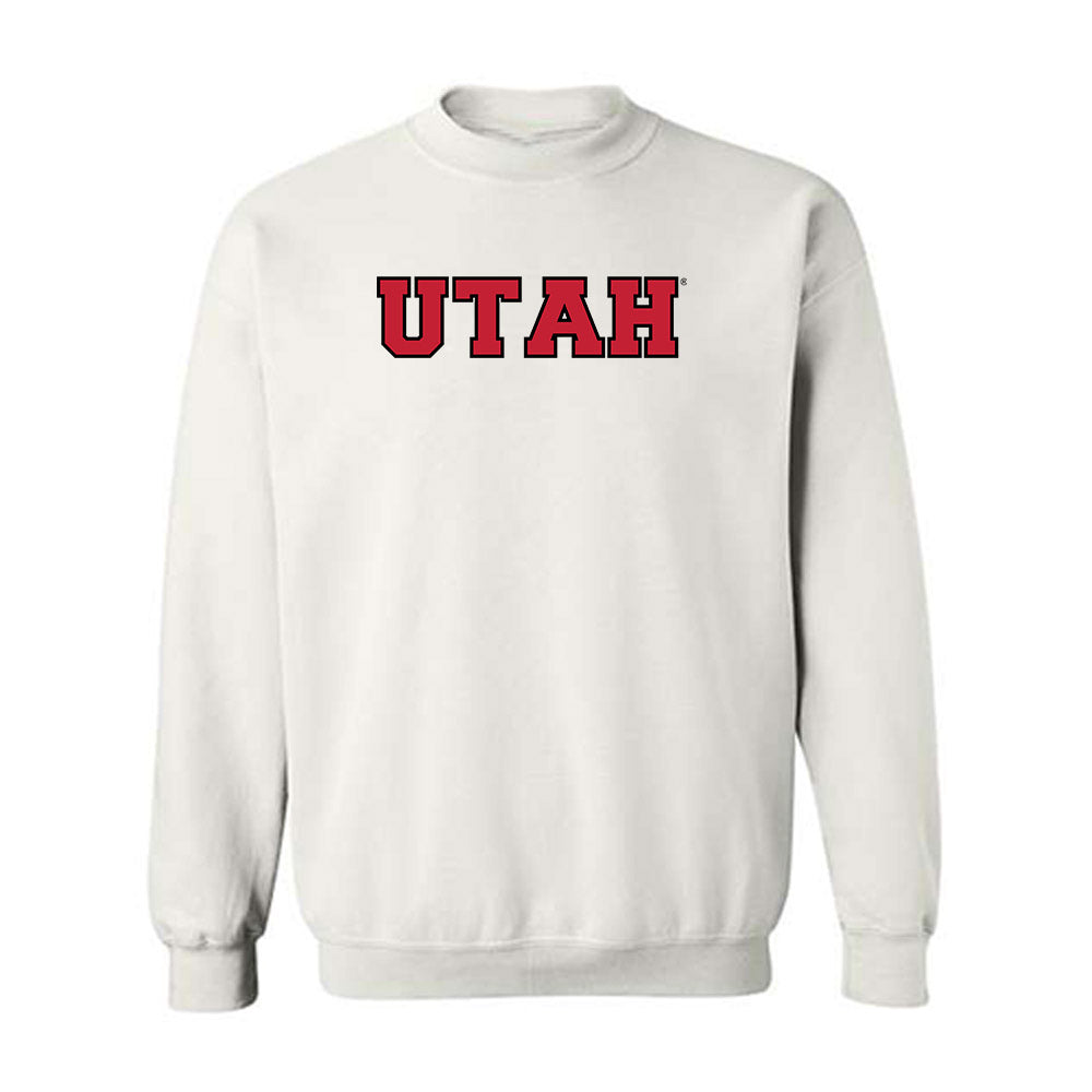 Utah - NCAA Men's Basketball : Malek Gomma - Sports Shersey Crewneck Sweatshirt-0