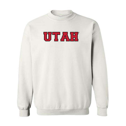 Utah - NCAA Men's Basketball : Malek Gomma - Sports Shersey Crewneck Sweatshirt-0