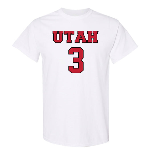 Utah - NCAA Men's Basketball : Don McHenry - Sports Shersey T-Shirt-0