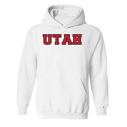 Utah - NCAA Men's Basketball : Malek Gomma - Sports Shersey Hooded Sweatshirt-0