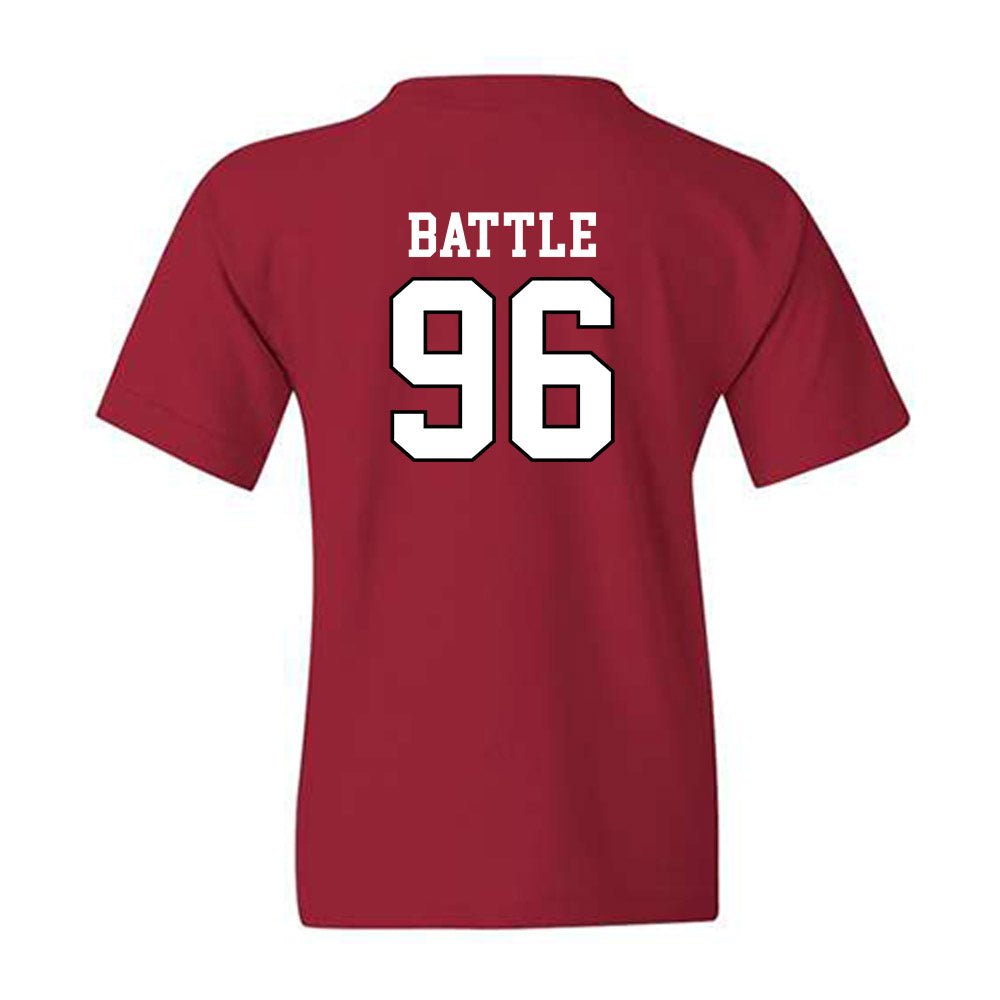 Utah - NCAA Football : Dilan Battle - Generic Shersey Youth T-Shirt-1