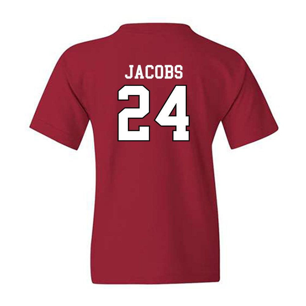 Utah - NCAA Baseball : Luke Jacobs - Generic Shersey Youth T-Shirt-1