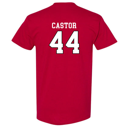 Utah - NCAA Football : Logan Castor - Generic Shersey T-Shirt-1