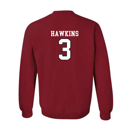 Utah - NCAA Baseball : Zakye Hawkins - Generic Shersey Crewneck Sweatshirt-1